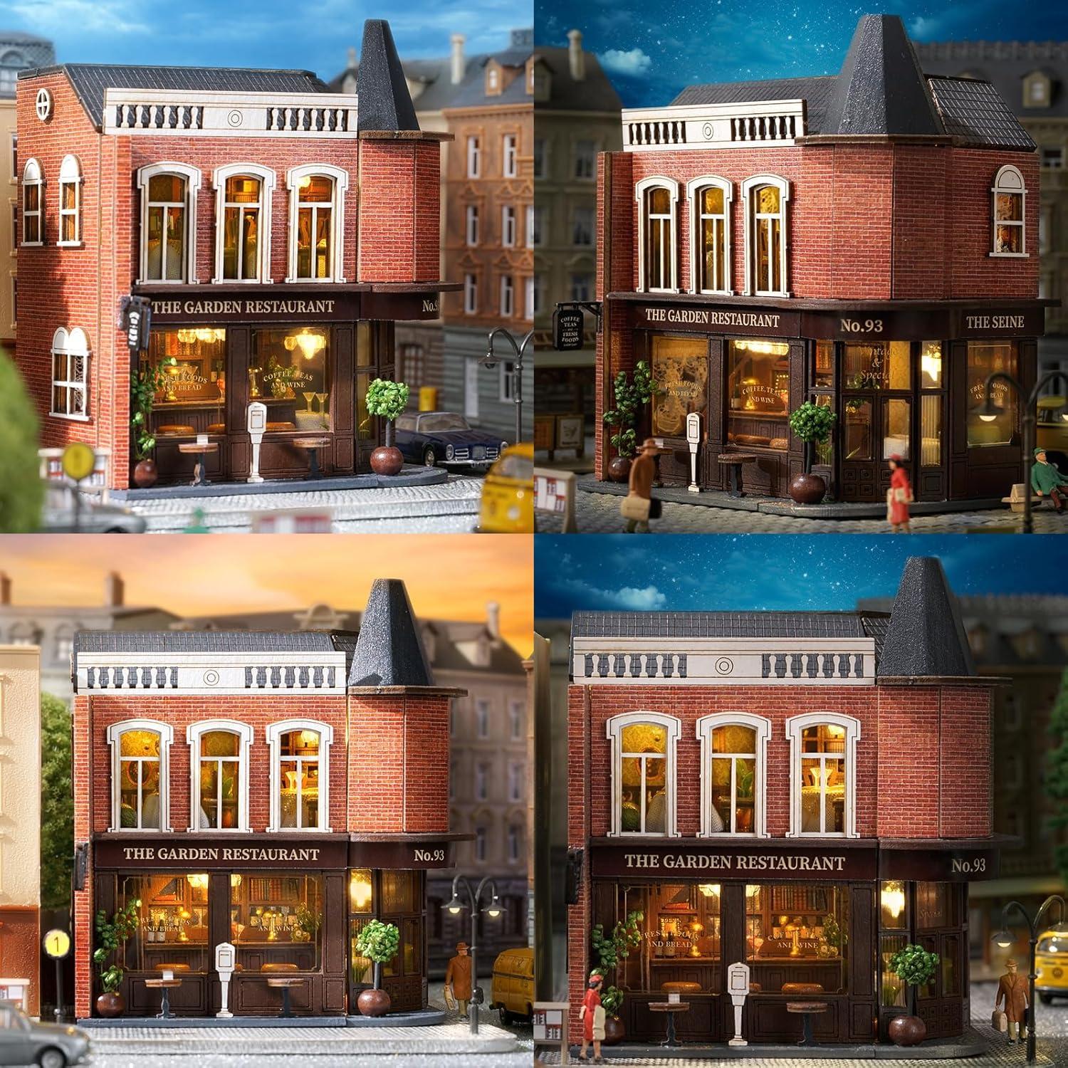 Kit Casa de Muñecas Flever D-016 con Muebles y LED