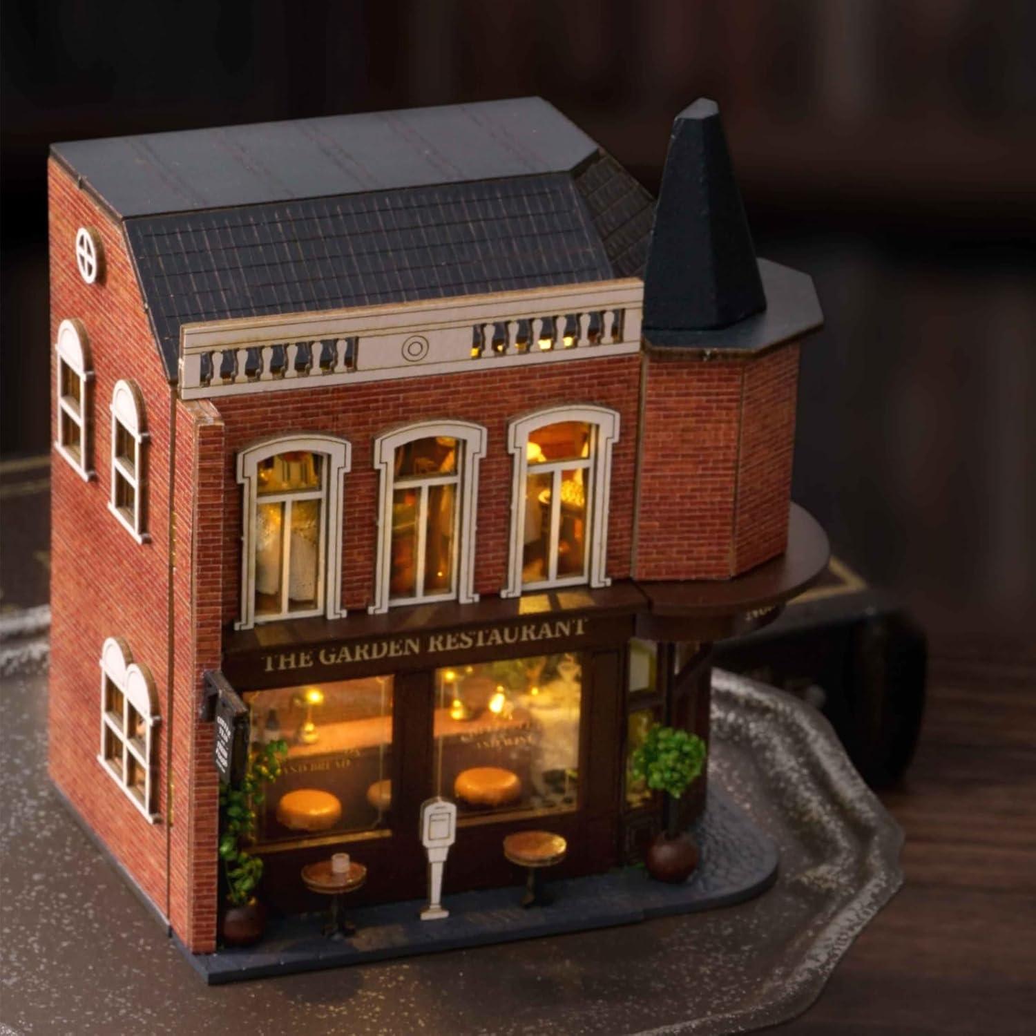 Kit Casa de Muñecas Flever D-016 con Muebles y LED