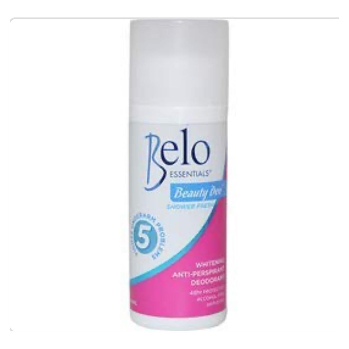 Desodorante Antitranspirante Belo Essentials 40ml Whitening