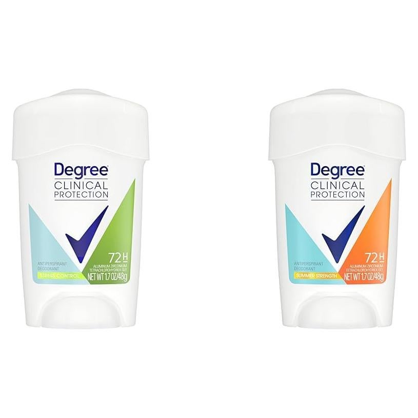 Paquete de 2 Desodorantes Antitranspirantes Degree 48.2g