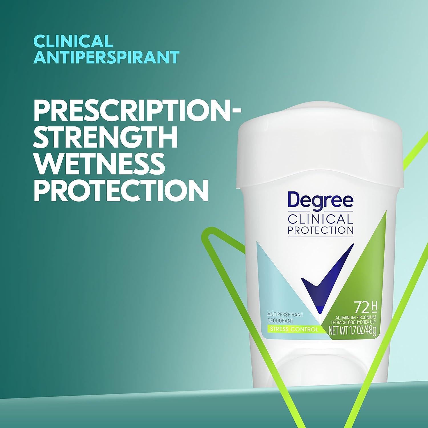 Paquete de 2 Desodorantes Antitranspirantes Degree 48.2g