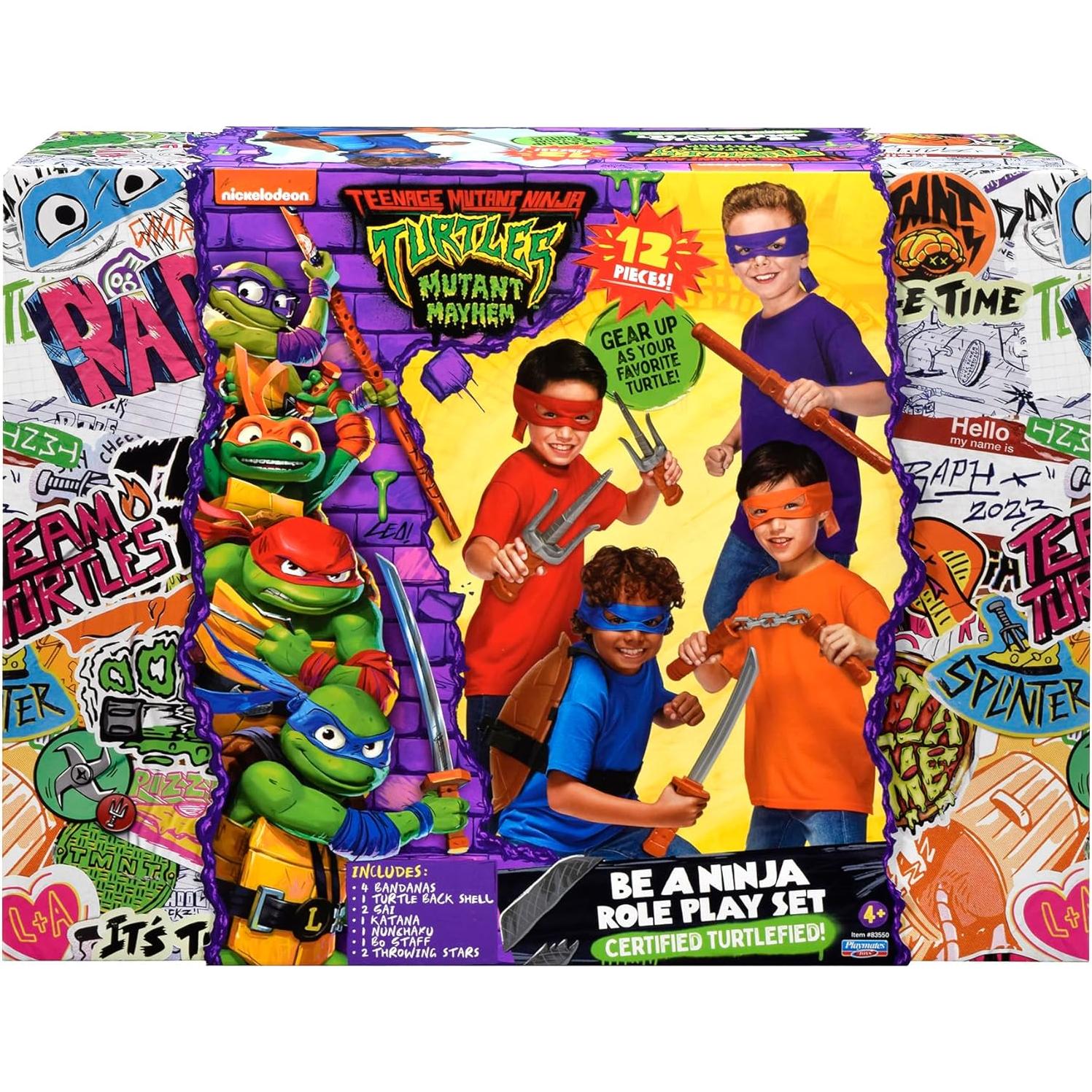 Cofre del Tesoro Tortugas Ninja Adolescentes Playmates - Juego de Roles