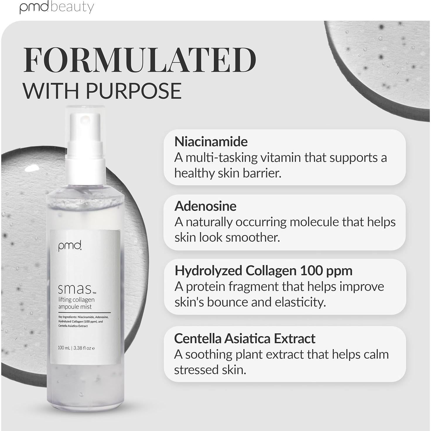 Ampoule Mist Colágeno PMD Beauty 100 ml - Lifting Facial