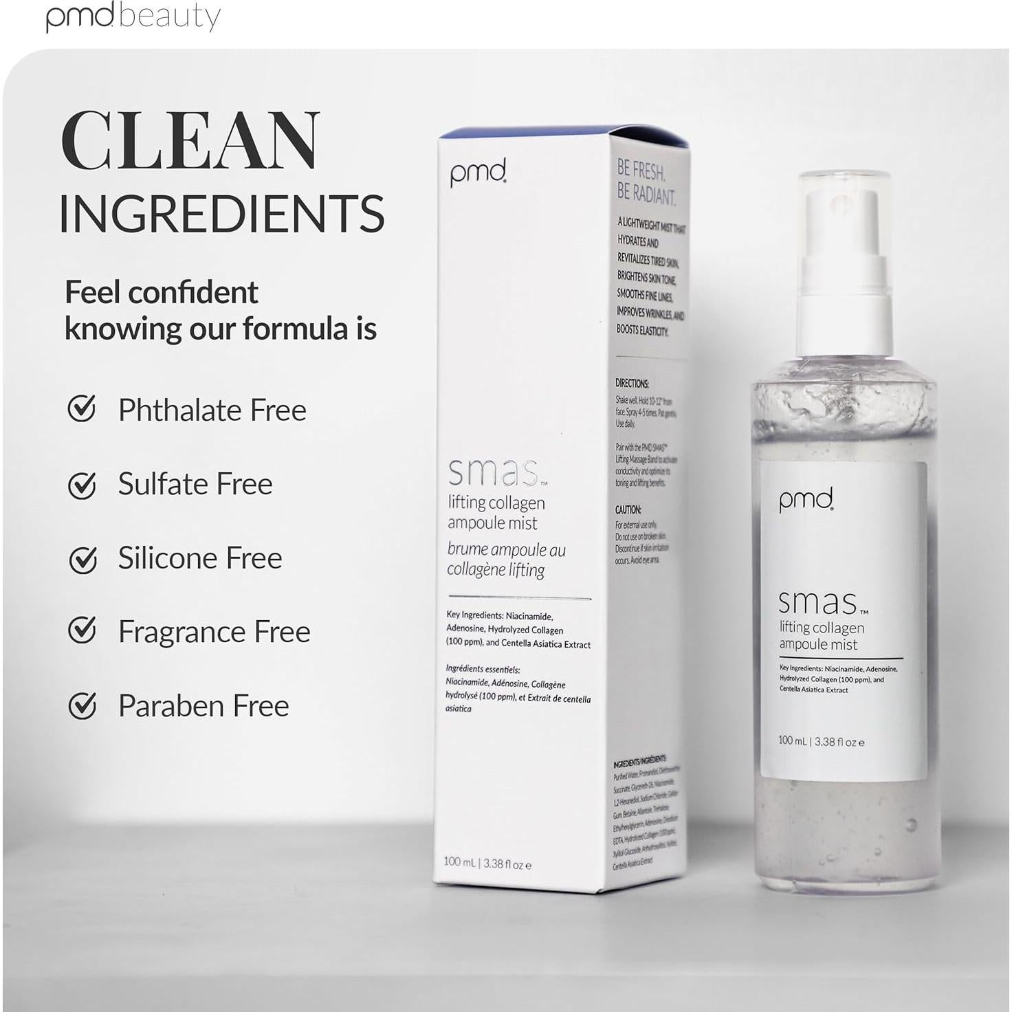 Ampoule Mist Colágeno PMD Beauty 100 ml - Lifting Facial