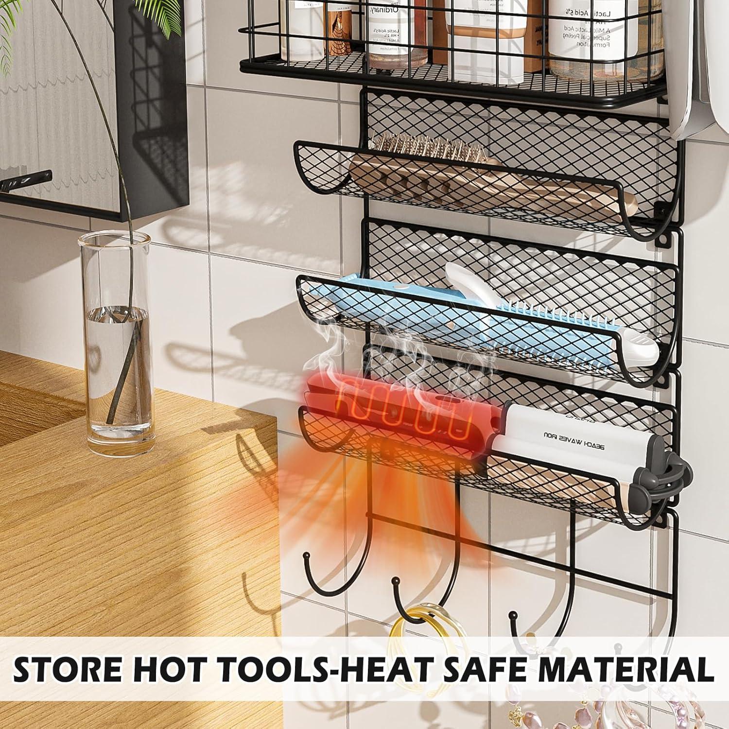 Soporte de Secador de Pelo Sonyabecca 5-en-1 Resistente al Calor