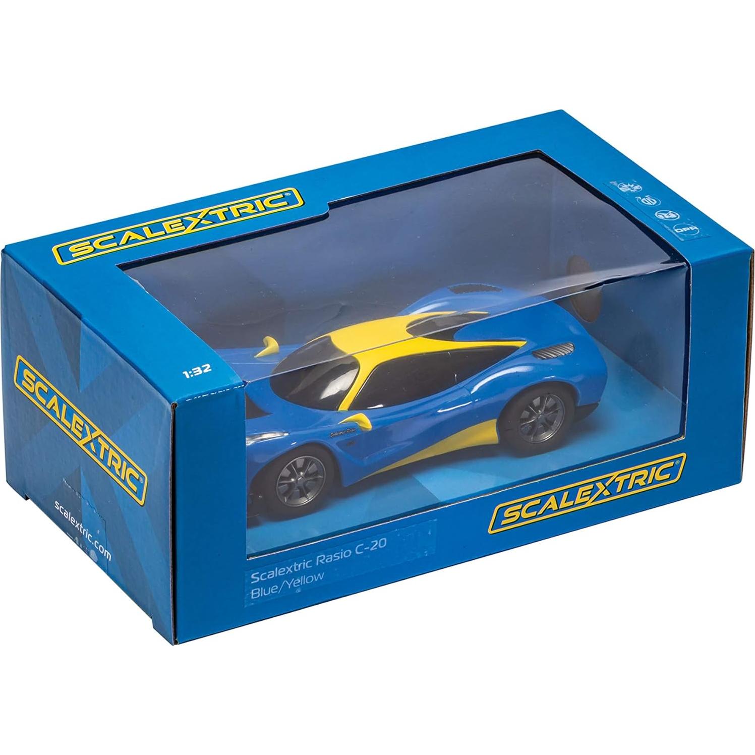 Coche de Carreras Scalextric Rasio C20 Azul 1:32 Slot