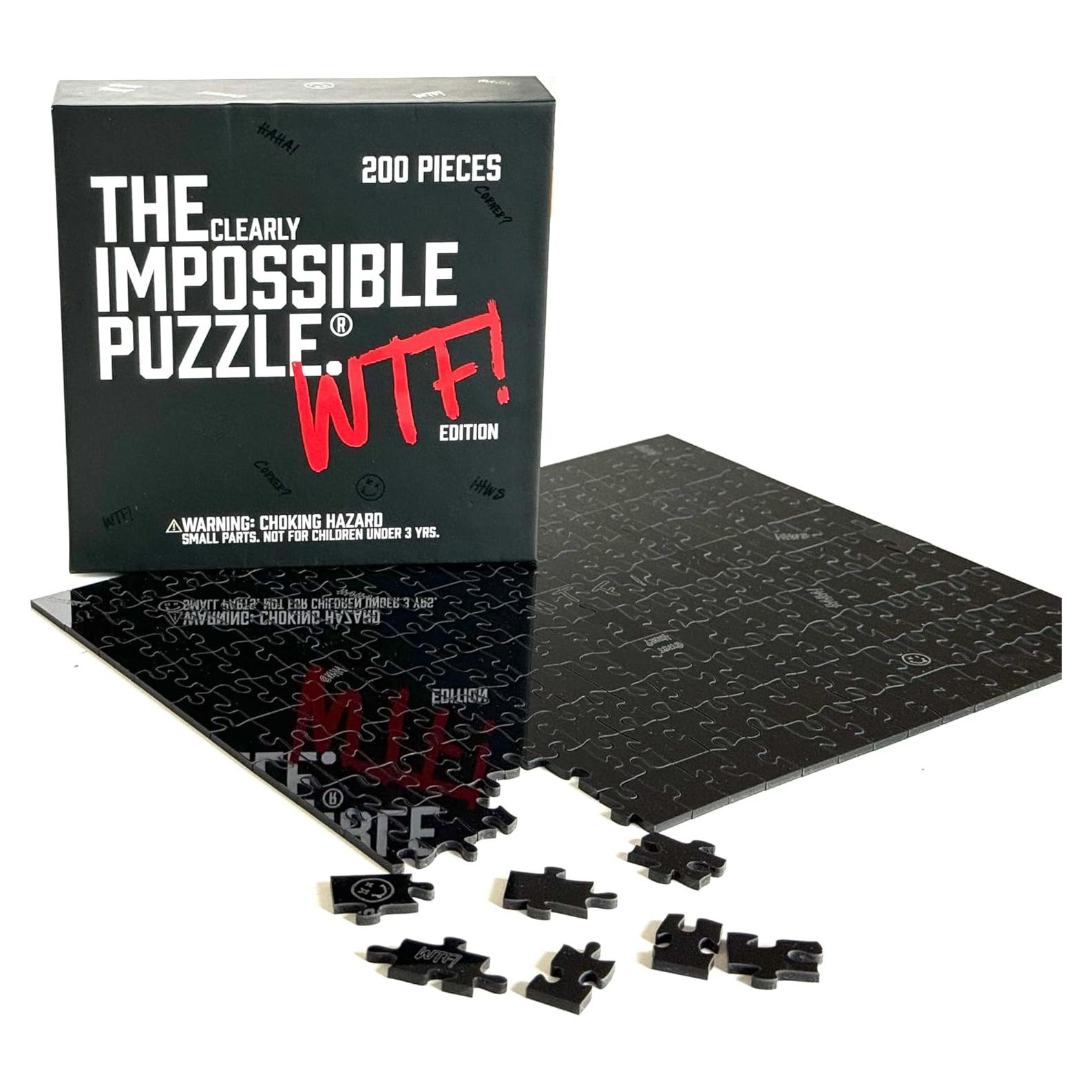 Rompecabezas Claramente Imposible 200 Piezas Difíciles