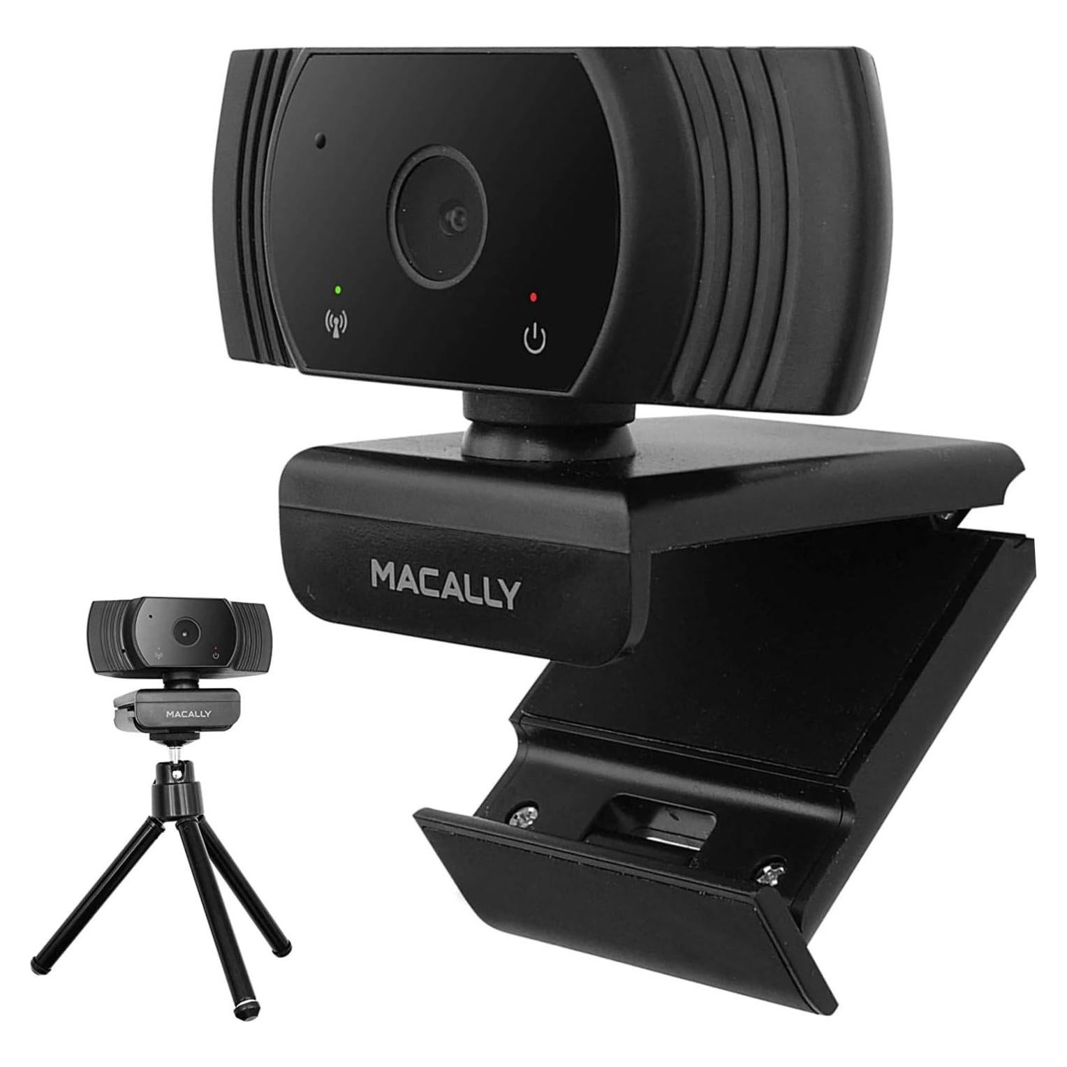 Webcam Macally MZOOMCAM 1080P con Micrófono HD 120°