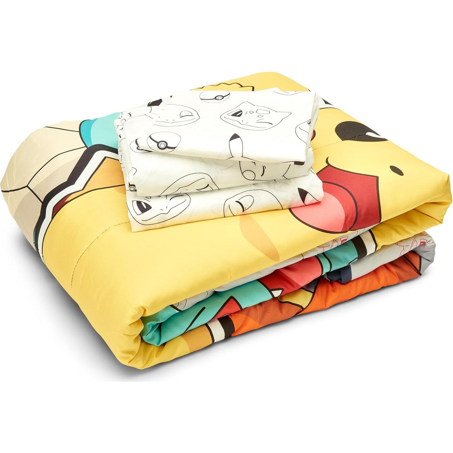 Conjunto de cama Twin Northwest Pokemon Battle Squad