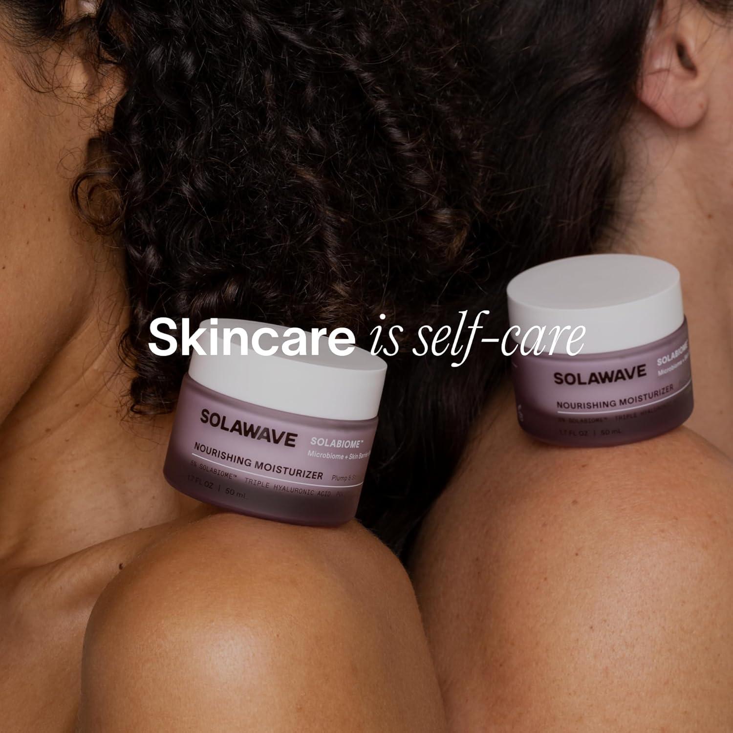 Crema Hidratante Solawave Coreana con Péptidos y Ácido Hialurónico 48 g