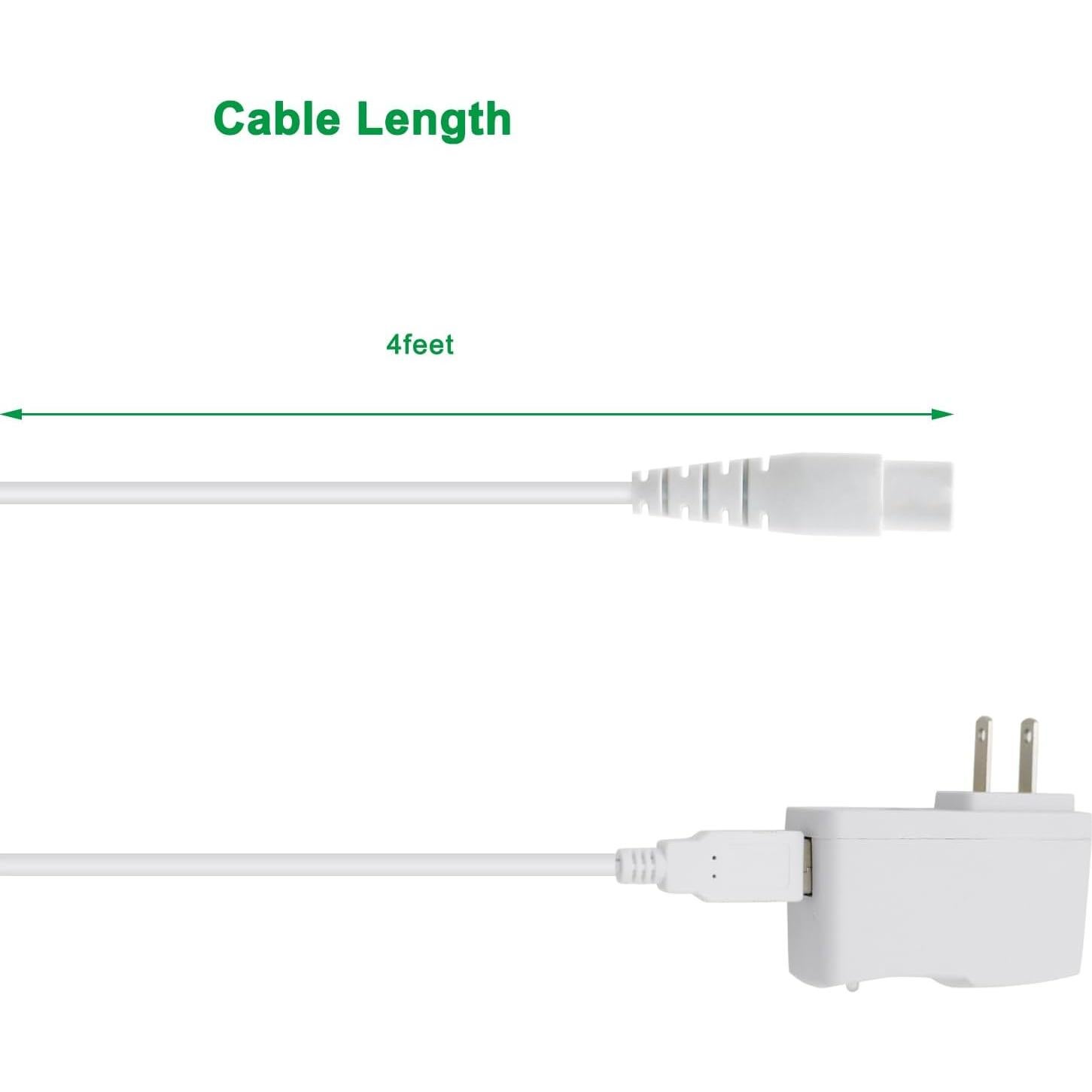 Cargador Recargable PDEEY HV-270 para Masajeador 10V