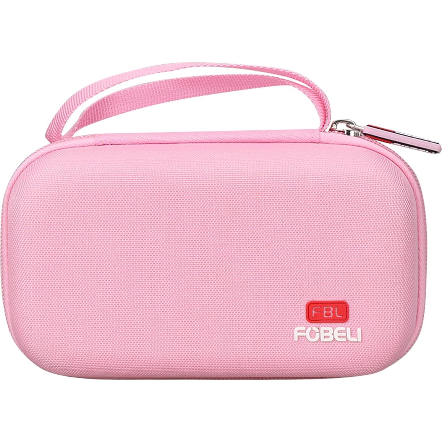 Funda Dura de Viaje FBLFOBELI para NuFACE Mini Rosa