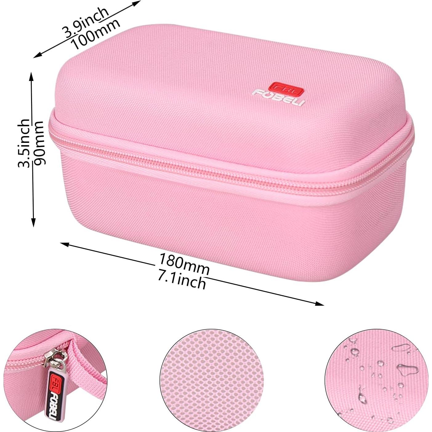 Funda Dura de Viaje FBLFOBELI para NuFACE Mini Rosa