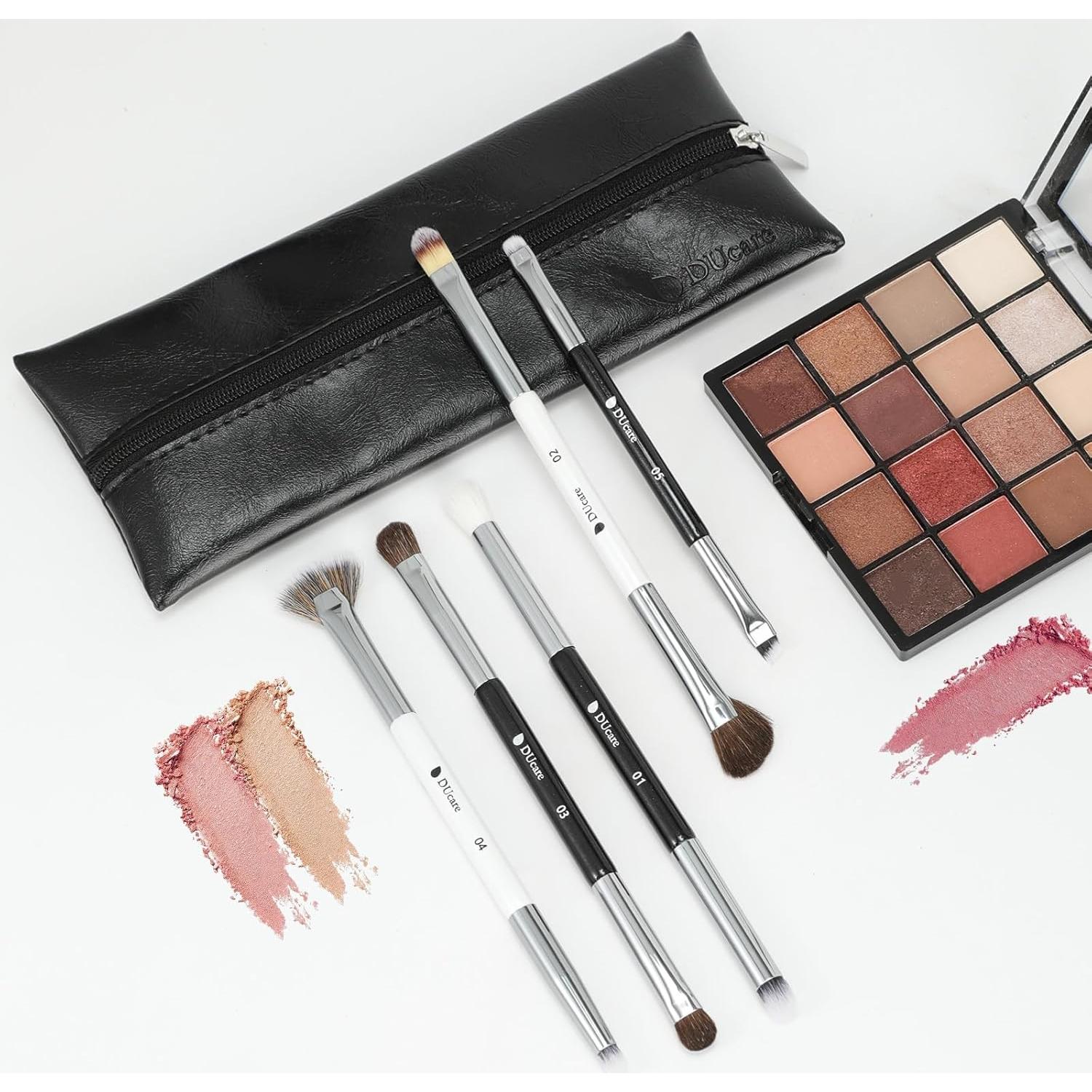 Conjunto de Pinceles de Maquillaje para Ojos DUcare 5pcs