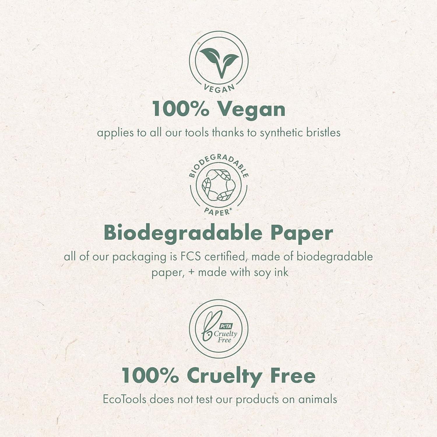 Cepillo Corporal Seco EcoTools + Exfoliante Silicona Verde