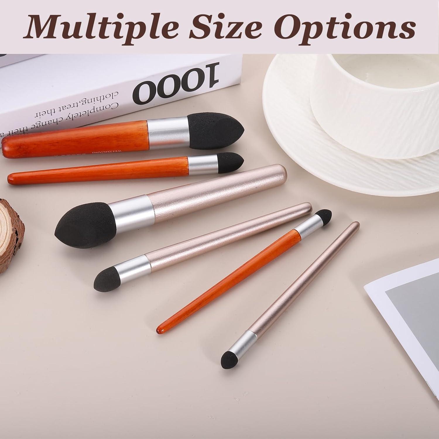 Esponjas de Mezcla MECCANIXITY 3 Piezas para Artistas Rojo