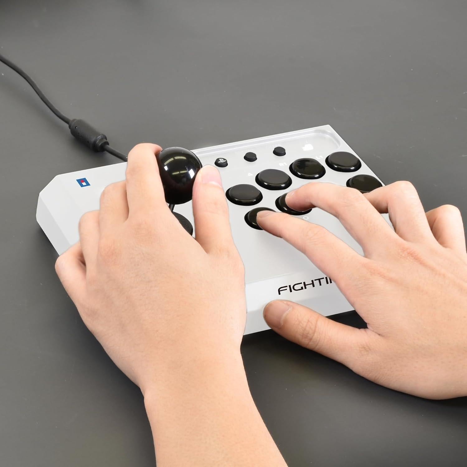HORI Fighting Stick Mini PS5 PS4 PC - 8 Botones Compacto