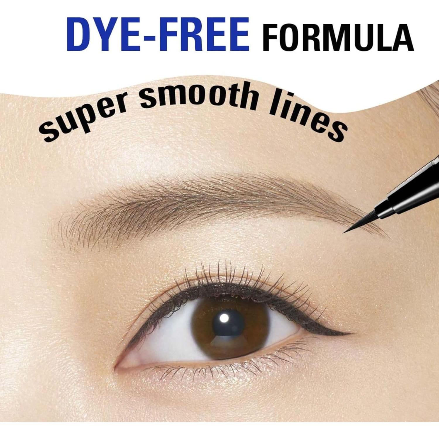 Delineador a Prueba de Agua KISSME Marrón Natural 0.1mm