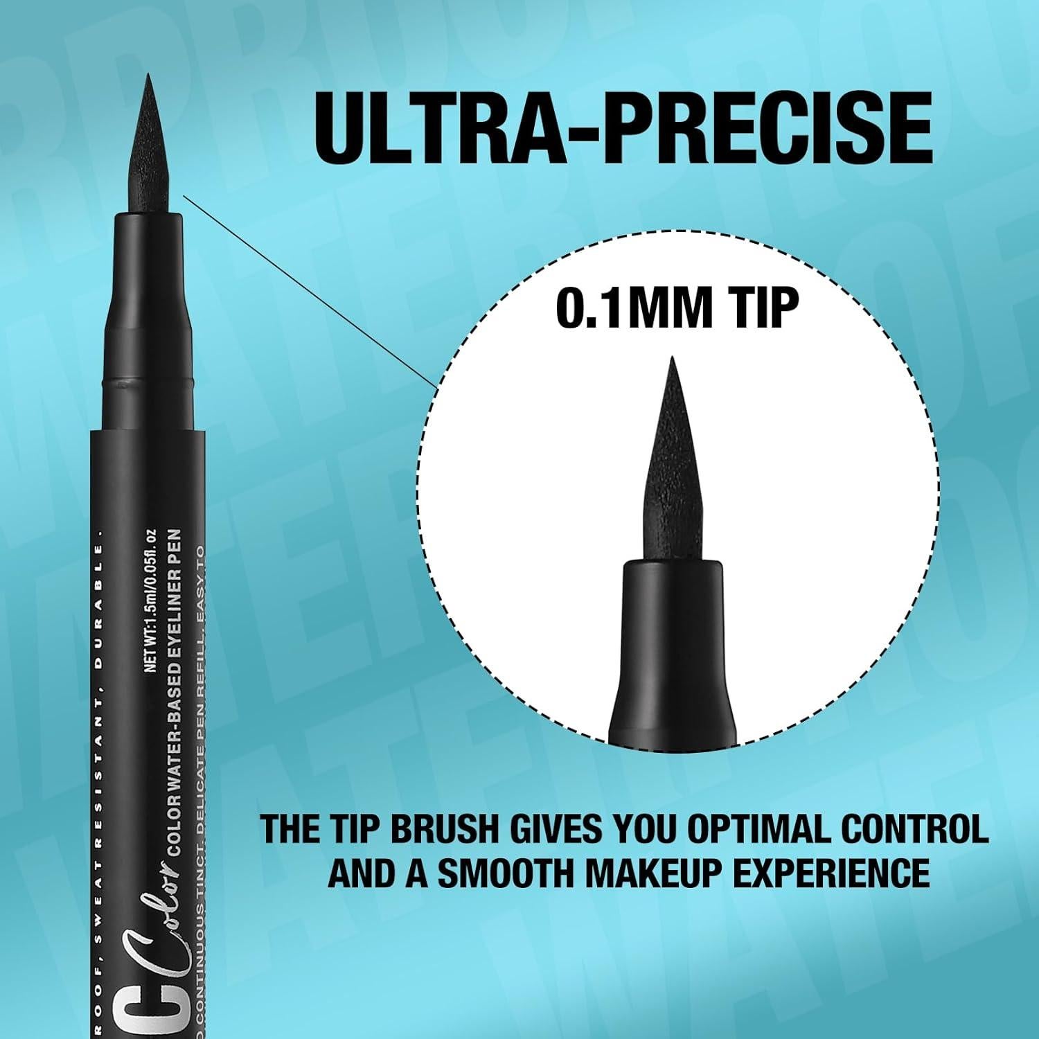 Set de Delineadores Líquidos Mate Langmanni 12 Colores Neón