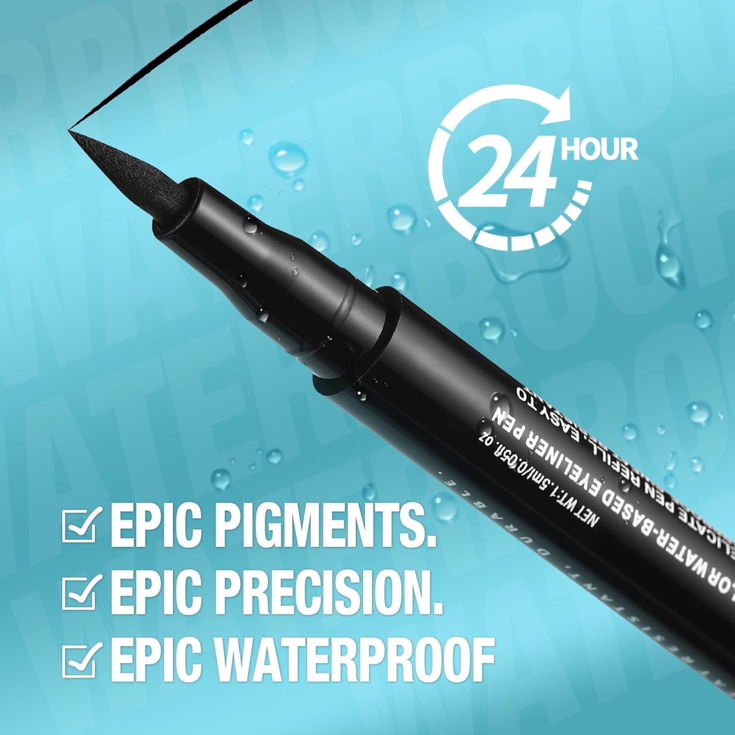 Set de Delineadores Líquidos Mate Langmanni 12 Colores Neón