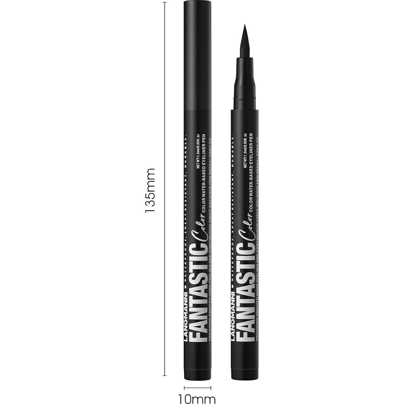 Set de Delineadores Líquidos Mate Langmanni 12 Colores Neón