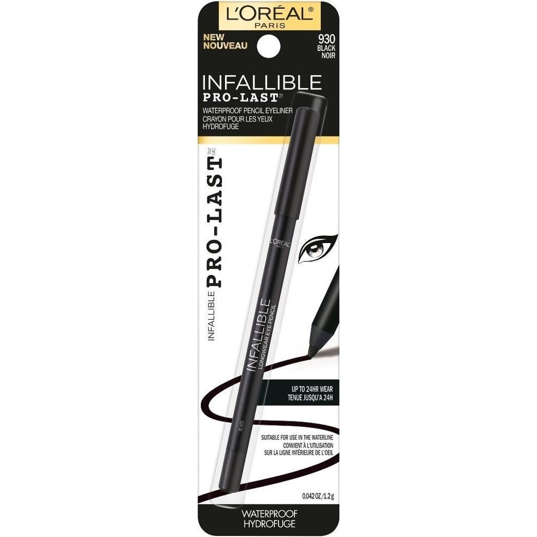 L'Oreal Paris Delineador Impermeable Infallible Pro-Last Negro 1.19 g