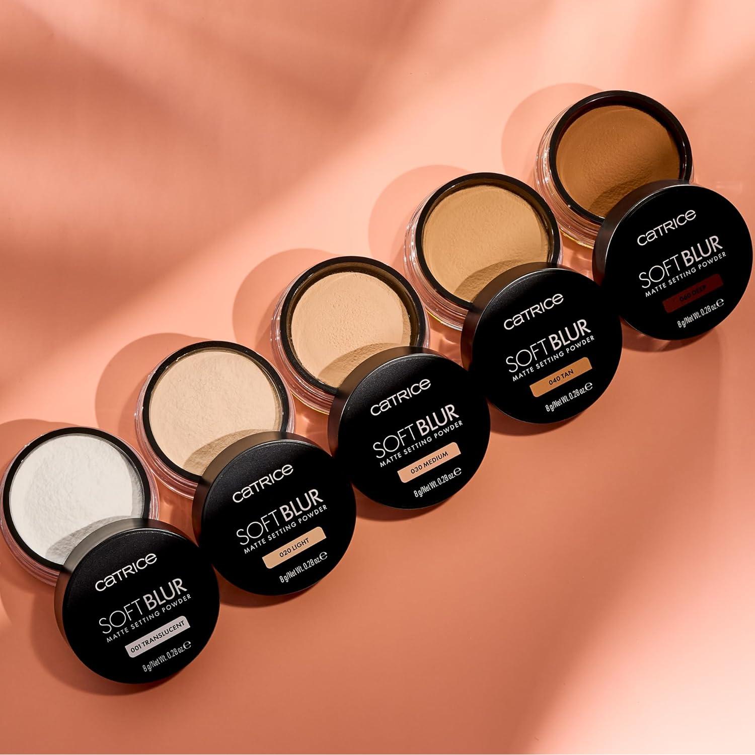 Polvo Suelto Fijador Catrice Soft Blur 40g Acabado Mate