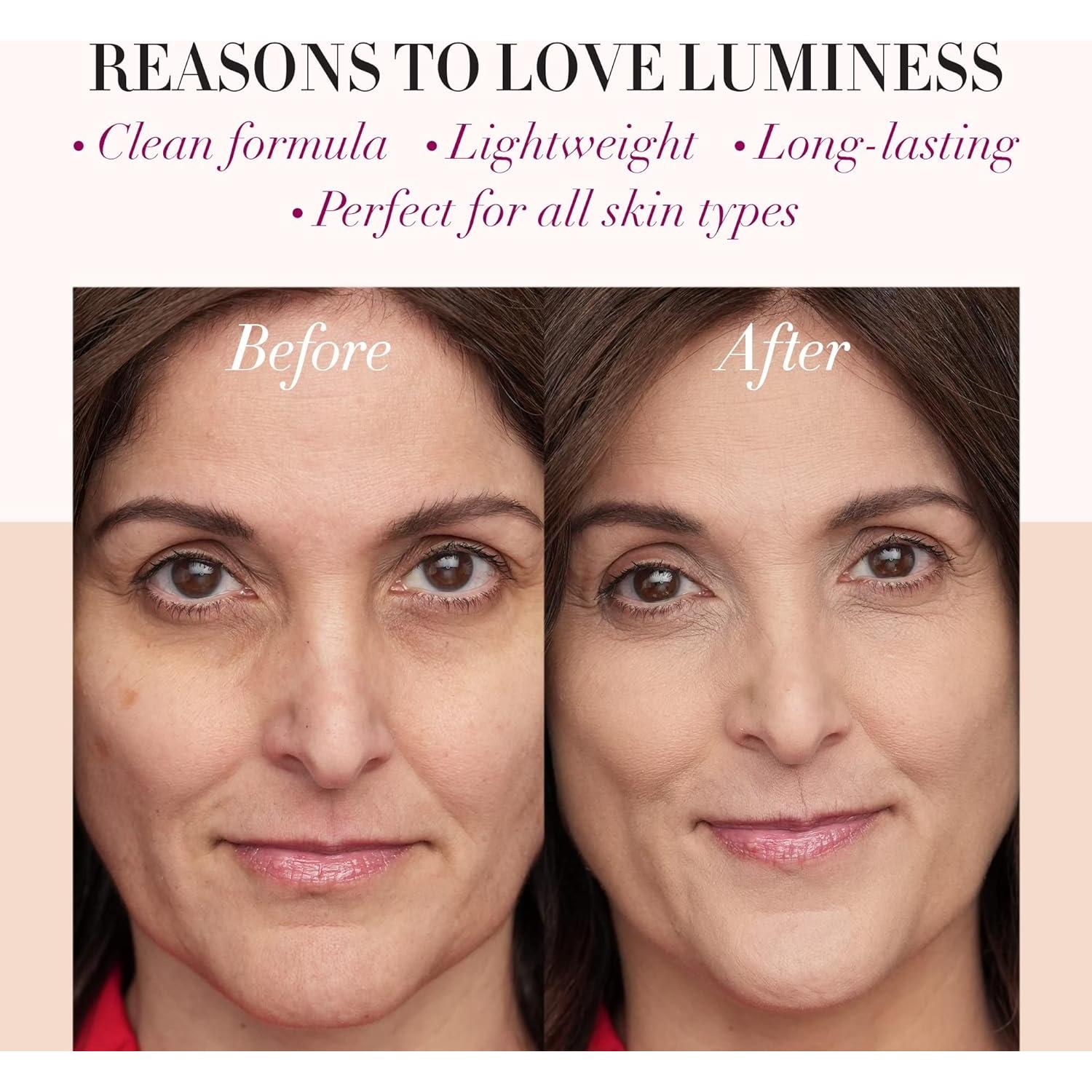 LUMINESS Kit Spray de Base de Seda y Primer Hidratante - Tono Medio Cálido