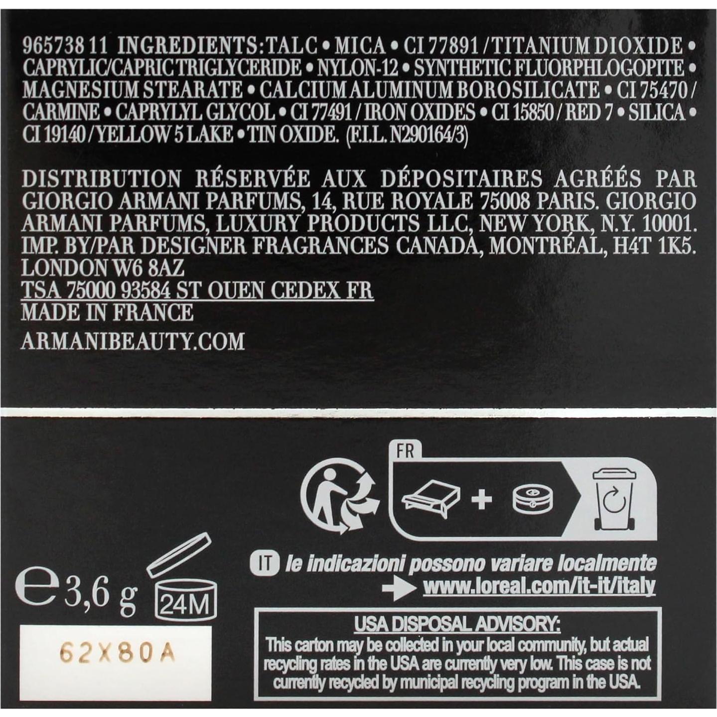 Rubor en Polvo Luminous Silk Glow 50 Euphoric Giorgio Armani 3.4g