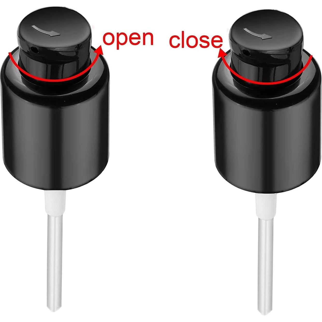 Bomba de Maquillaje DIYFIXLCD 2 Piezas Plástico Negro