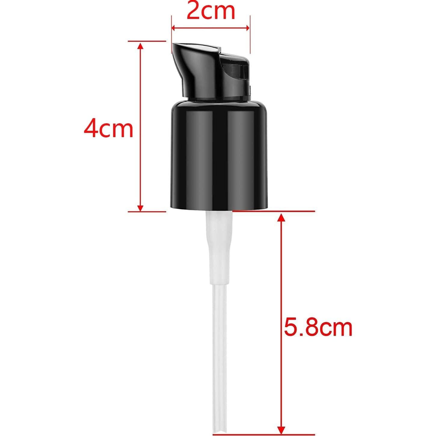 Bomba de Maquillaje DIYFIXLCD 2 Piezas Plástico Negro