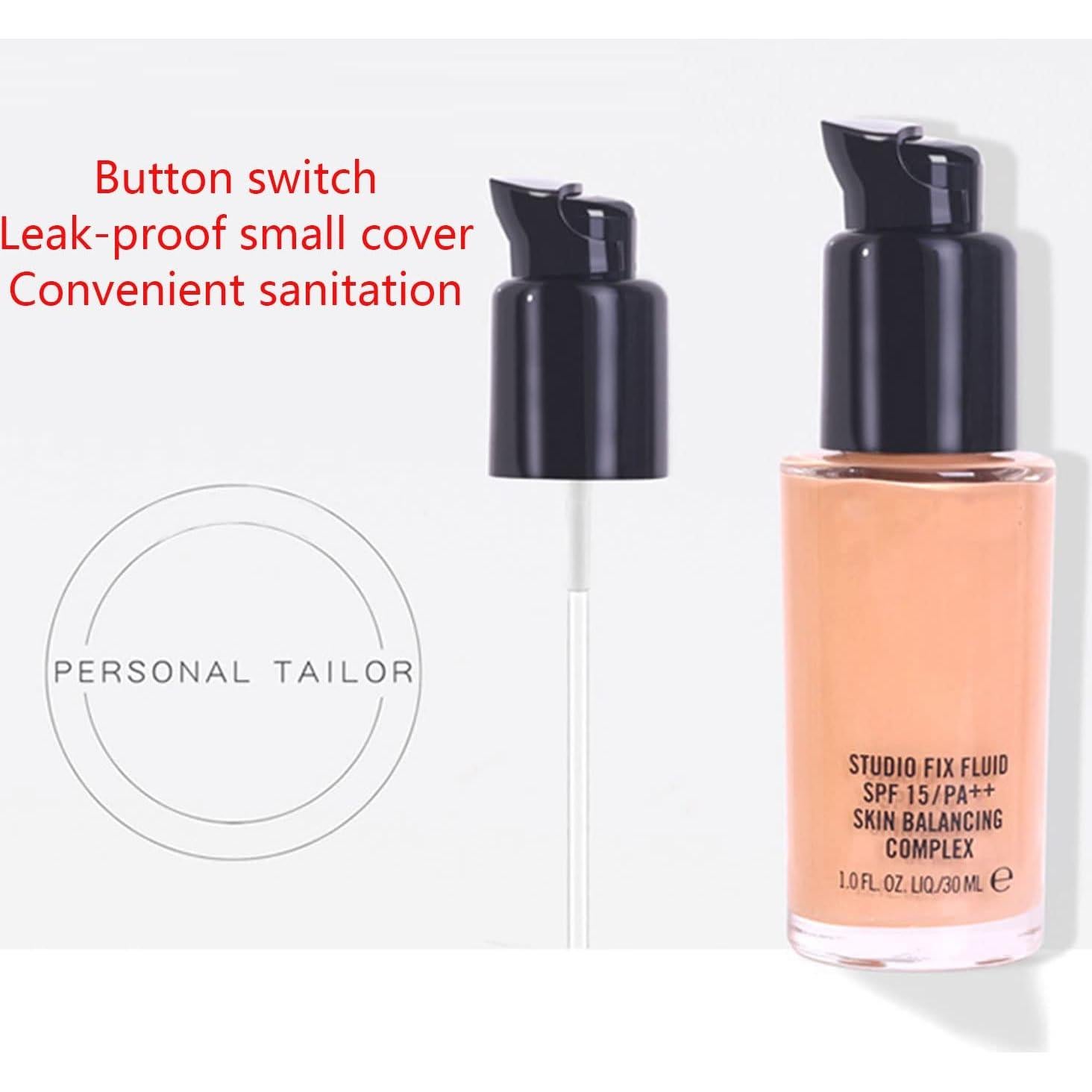 Bomba de Maquillaje DIYFIXLCD 2 Piezas Plástico Negro