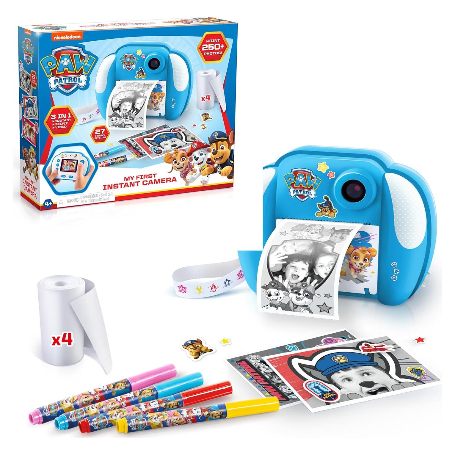 Cámara Instantánea Paw Patrol Canal Toys 12MP Multicolor