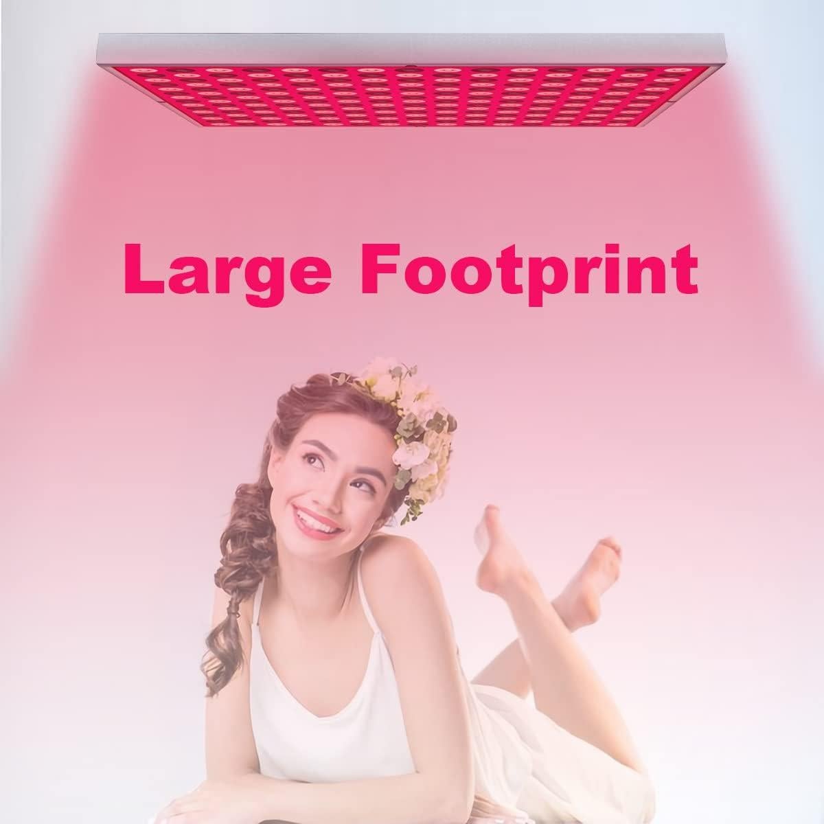 Panel de Terapia de Luz Roja Osunby 660nm y 850nm para Alivio del Dolor