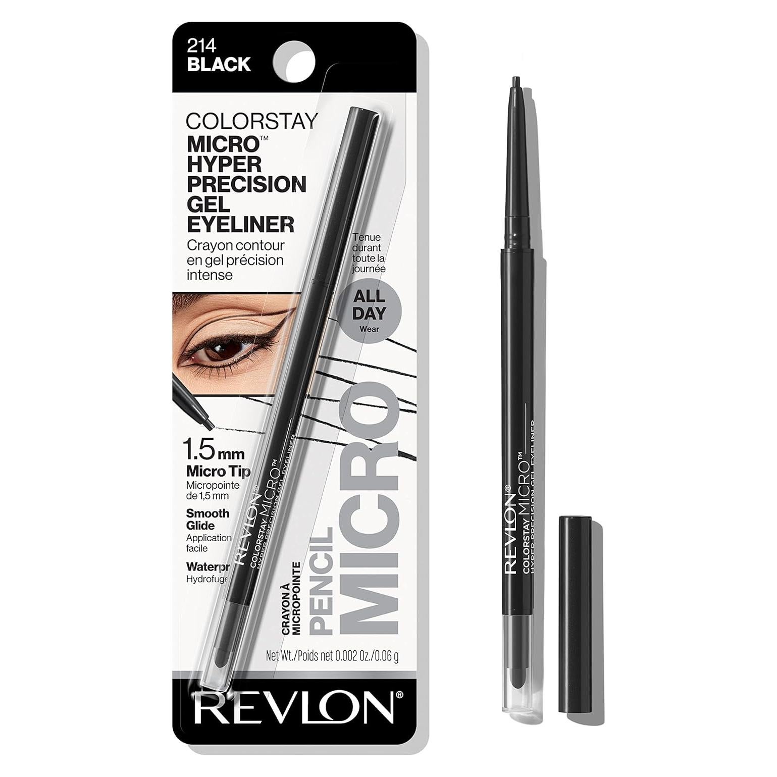 Delineador de Ojos Gel Revlon ColorStay Micro Negro 214