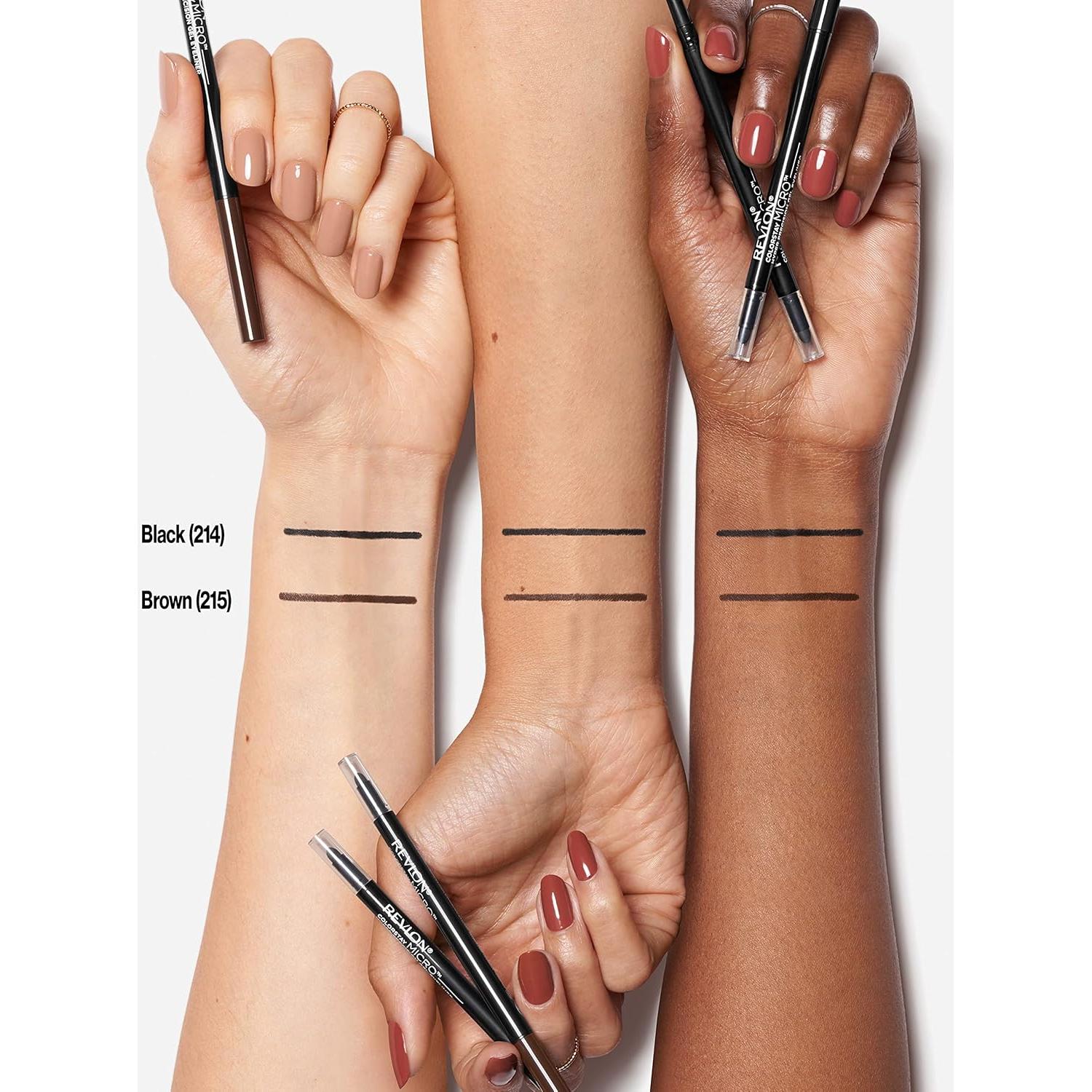 Delineador de Ojos Gel Revlon ColorStay Micro Negro 214