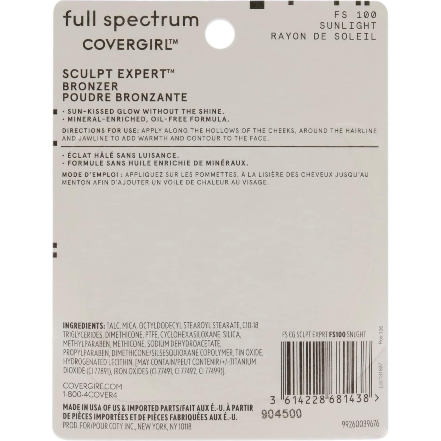 Bronceador en Polvo Covergirl Full Spectrum Luz Solar 11g