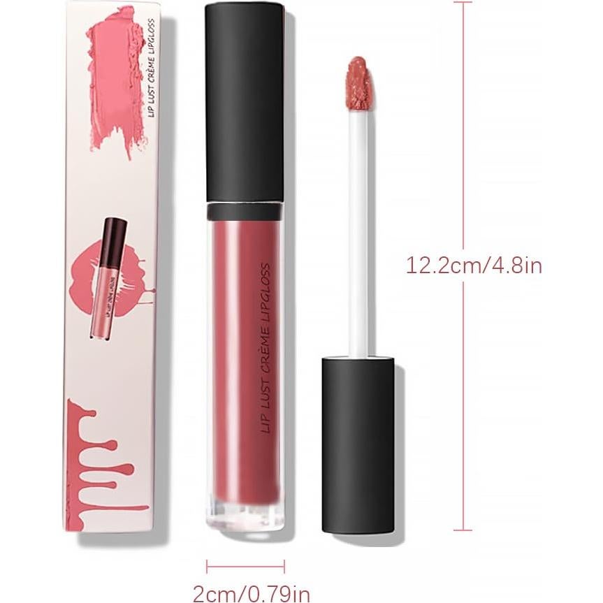 Barra de Labios Hidratante Poouty 12 Colores Larga Duración