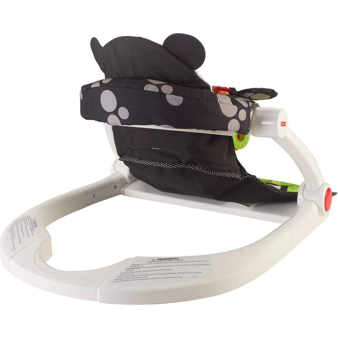 Silla Portátil Bebés Fisher-Price Panda con Juguetes