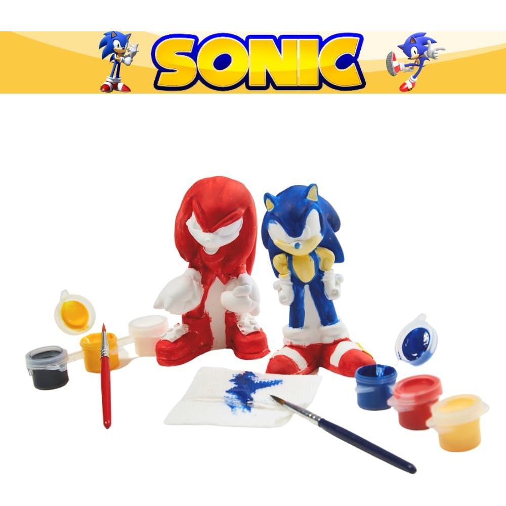Set de Pintura Sonic The Hedgehog - Pinta Figuras DIY