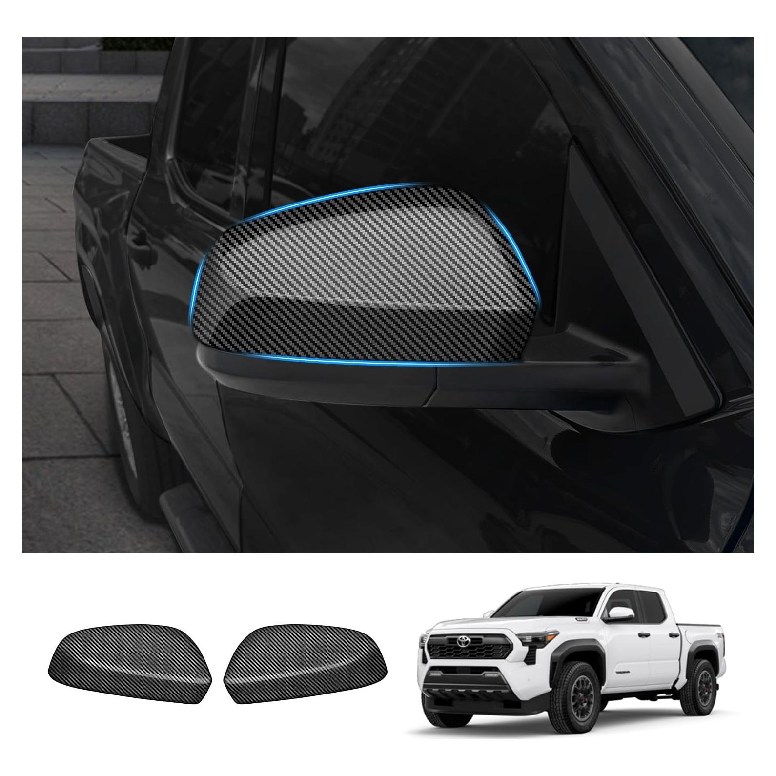 Cubierta de Espejo Retrovisor Tacoma 2024 2025 Treesiche Fibra de Carbono