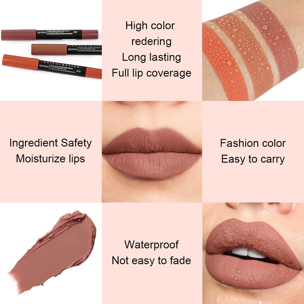 Set de Pintalabios Mate Larga Duración BINGBRUSH Color 08#