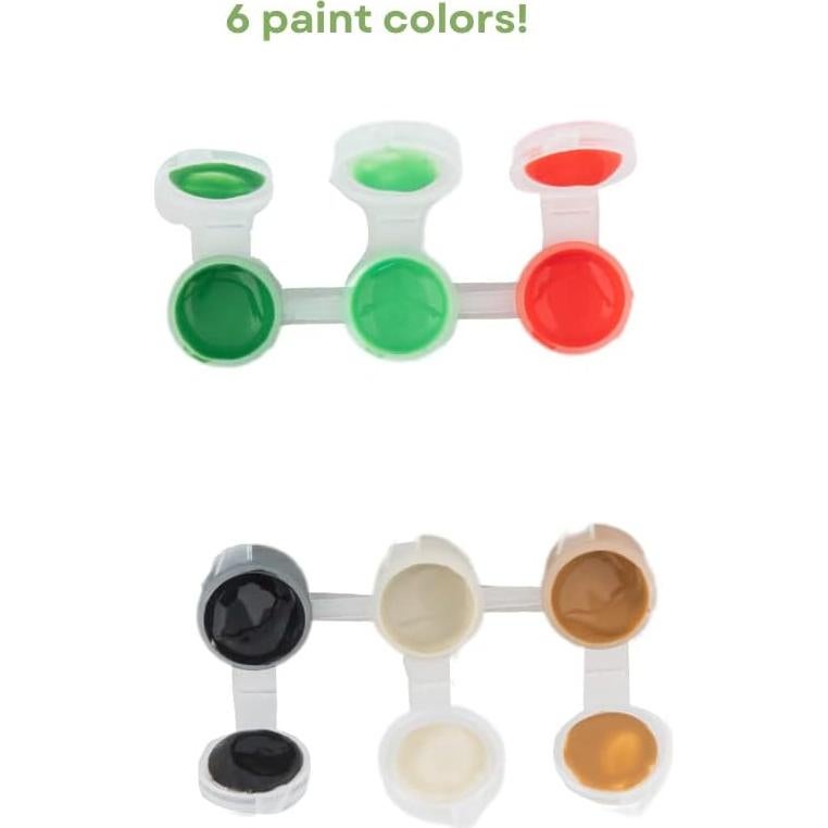 Conjunto de Pintura Minecraft Diseños Innovadores 2 Figuras