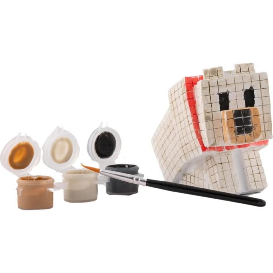 Conjunto de Pintura Minecraft Diseños Innovadores 2 Figuras