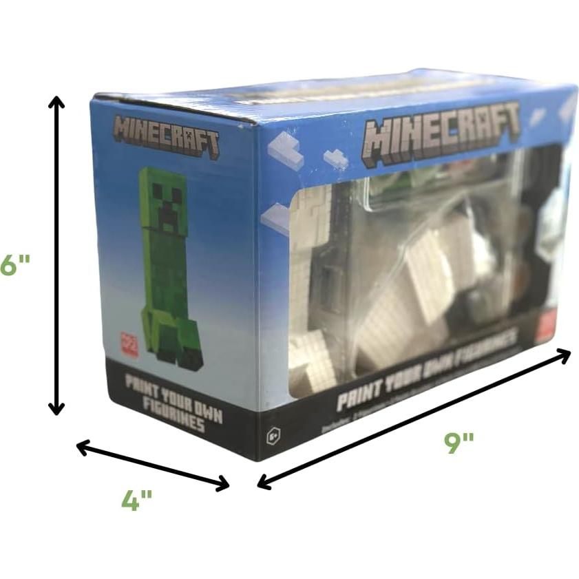 Conjunto de Pintura Minecraft Diseños Innovadores 2 Figuras