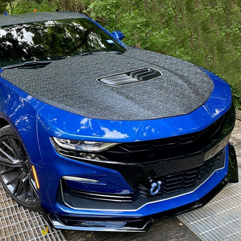 Divisor de Labio de Parachoques Frontal MUTUSAISI D666 Negro Brillante