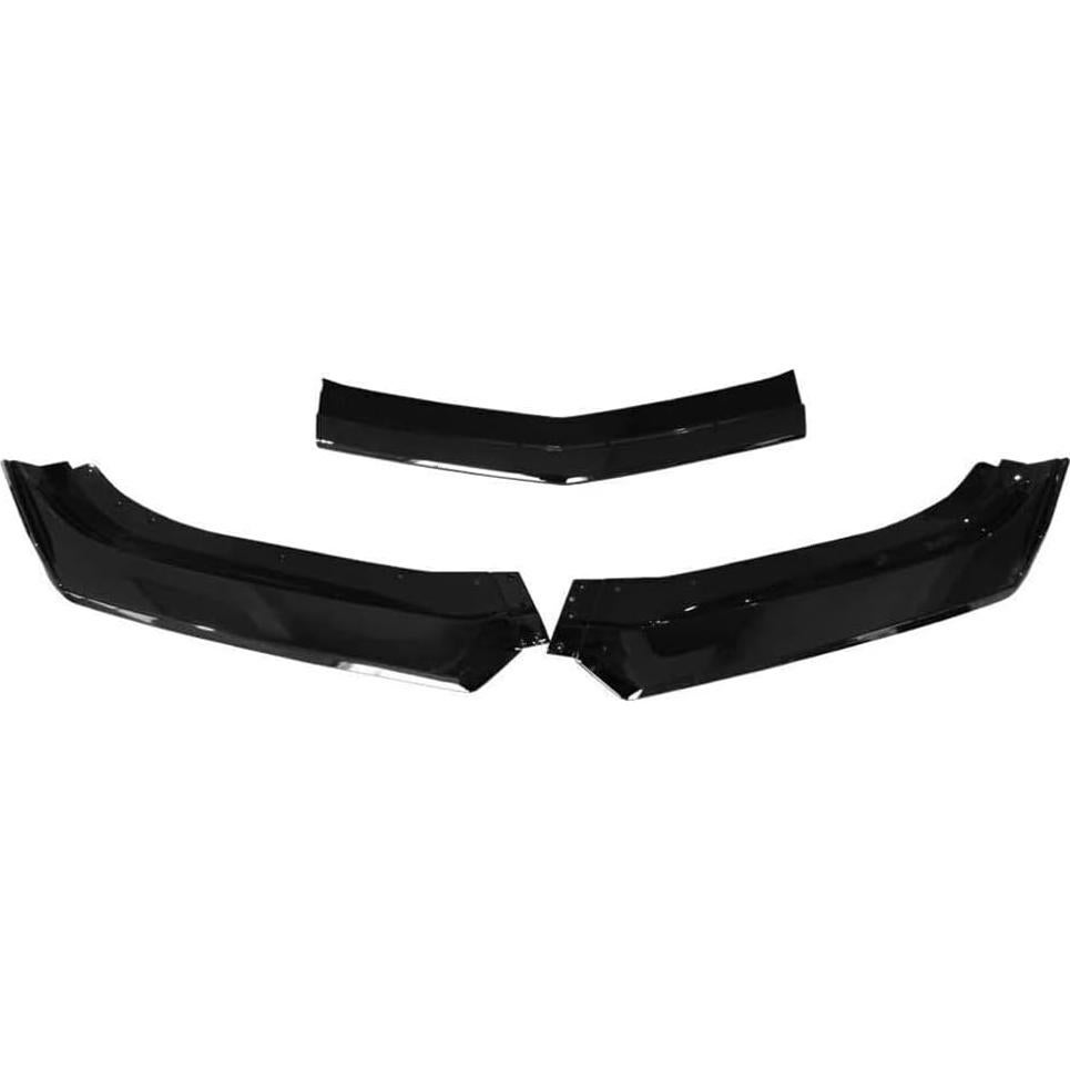 Divisor de Labio de Parachoques Frontal MUTUSAISI D666 Negro Brillante