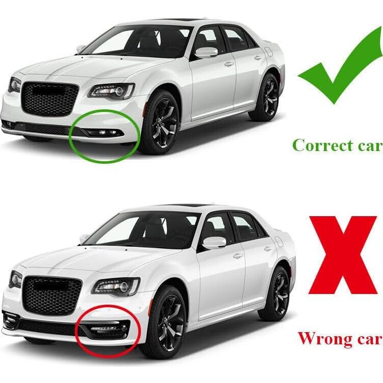 Divisor de Labio Frontal NEESPOC para Chrysler 300 2015-2023