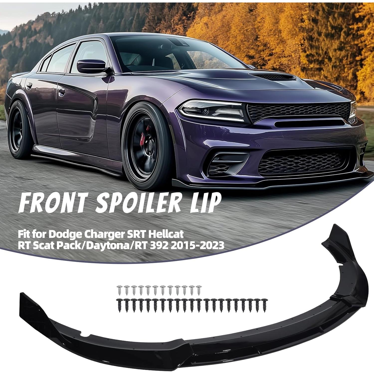 Divisor de Parachoques Frontal ZXMOTO para Dodge Charger 2015-2023
