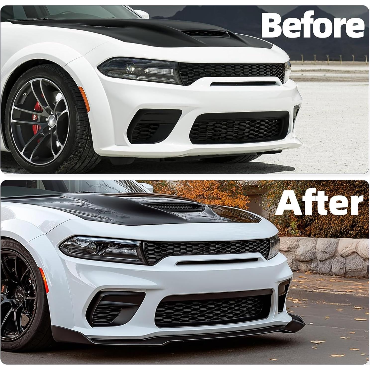 Divisor de Parachoques Frontal ZXMOTO para Dodge Charger 2015-2023